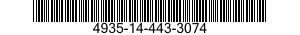 4935-14-443-3074  4935144433074 144433074