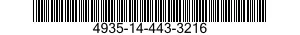 4935-14-443-3216  4935144433216 144433216