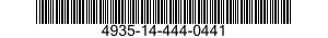 4935-14-444-0441 ADAPTER,TEST 4935144440441 144440441