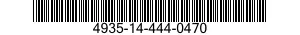 4935-14-444-0470 ADAPTER,TEST 4935144440470 144440470