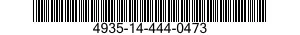 4935-14-444-0473 ADAPTER,TEST 4935144440473 144440473