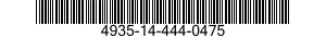 4935-14-444-0475 ADAPTER,TEST 4935144440475 144440475