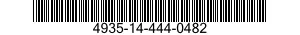 4935-14-444-0482 ADAPTER,TEST 4935144440482 144440482