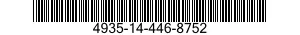 4935-14-446-8752 CABLE ASSEMBLY,SPECIAL PURPOSE,ELECTRICAL 4935144468752 144468752