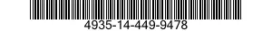 4935-14-449-9478 TEST SET GROUP,GUIDED MISSILE 4935144499478 144499478