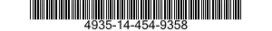 4935-14-454-9358 TEST SET GROUP,GUIDED MISSILE 4935144549358 144549358