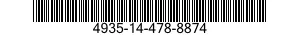 4935-14-478-8874 CONTROL,GUIDED MISSILE TEST SET 4935144788874 144788874