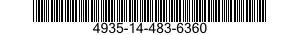 4935-14-483-6360 TEST SET GROUP,MISS 4935144836360 144836360