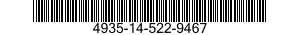 4935-14-522-9467 TEST SET GROUP,GUIDED MISSILE 4935145229467 145229467