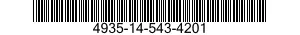 4935-14-543-4201 TEST SET,GUIDED MISSILE SAFETY AND ARMING DEVICE 4935145434201 145434201