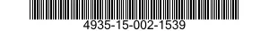 4935-15-002-1539 TEST SET,GUIDED MISSILE SYSTEM 4935150021539 150021539
