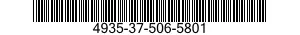 4935-37-506-5801  4935375065801 375065801