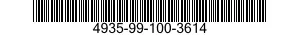 4935-99-100-3614  4935991003614 991003614