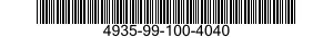 4935-99-100-4040  4935991004040 991004040