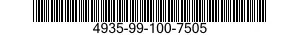 4935-99-100-7505  4935991007505 991007505