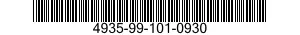4935-99-101-0930  4935991010930 991010930