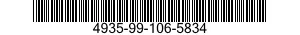 4935-99-106-5834  4935991065834 991065834