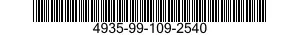 4935-99-109-2540  4935991092540 991092540