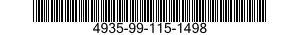 4935-99-115-1498  4935991151498 991151498