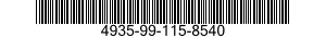 4935-99-115-8540  4935991158540 991158540
