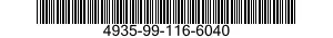 4935-99-116-6040  4935991166040 991166040