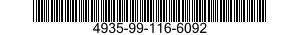4935-99-116-6092  4935991166092 991166092
