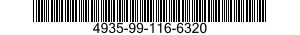 4935-99-116-6320  4935991166320 991166320