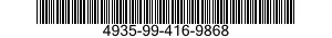 4935-99-416-9868 CABLE ASSEMBLY,ELEC 4935994169868 994169868