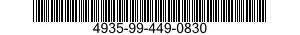 4935-99-449-0830  4935994490830 994490830