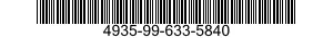 4935-99-633-5840  4935996335840 996335840