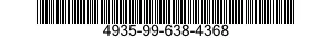 4935-99-638-4368 PIVOT BRACKET 4935996384368 996384368