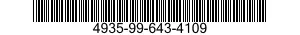 4935-99-643-4109 CLAMP,MULTIPLE EARO 4935996434109 996434109