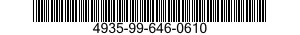 4935-99-646-0610  4935996460610 996460610