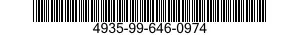 4935-99-646-0974  4935996460974 996460974