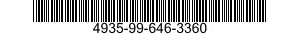 4935-99-646-3360  4935996463360 996463360