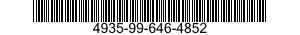 4935-99-646-4852 TAPE,PUNCHED PROGRAM 4935996464852 996464852