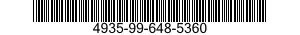 4935-99-648-5360  4935996485360 996485360