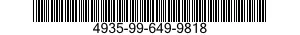 4935-99-649-9818 TAPE,PUNCHED PROGRAM 4935996499818 996499818