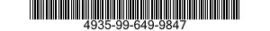 4935-99-649-9847  4935996499847 996499847
