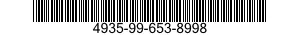 4935-99-653-8998  4935996538998 996538998