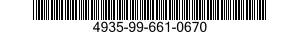 4935-99-661-0670 SLIDE SUB-ASSEMBLY 4935996610670 996610670