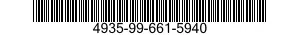 4935-99-661-5940  4935996615940 996615940