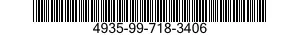 4935-99-718-3406 CABLE ASSEMBLY,SPECIAL 4935997183406 997183406