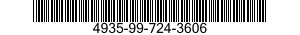 4935-99-724-3606 WIRING HARNESS 4935997243606 997243606