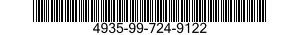4935-99-724-9122  4935997249122 997249122