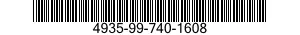 4935-99-740-1608  4935997401608 997401608