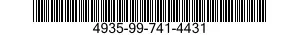 4935-99-741-4431 CABLE ASSEMBLY,RADIO FREQUENCY 4935997414431 997414431