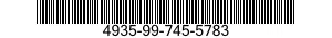 4935-99-745-5783 EXTERNAL HANDLE 4935997455783 997455783