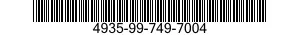 4935-99-749-7004  4935997497004 997497004