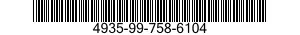 4935-99-758-6104  4935997586104 997586104